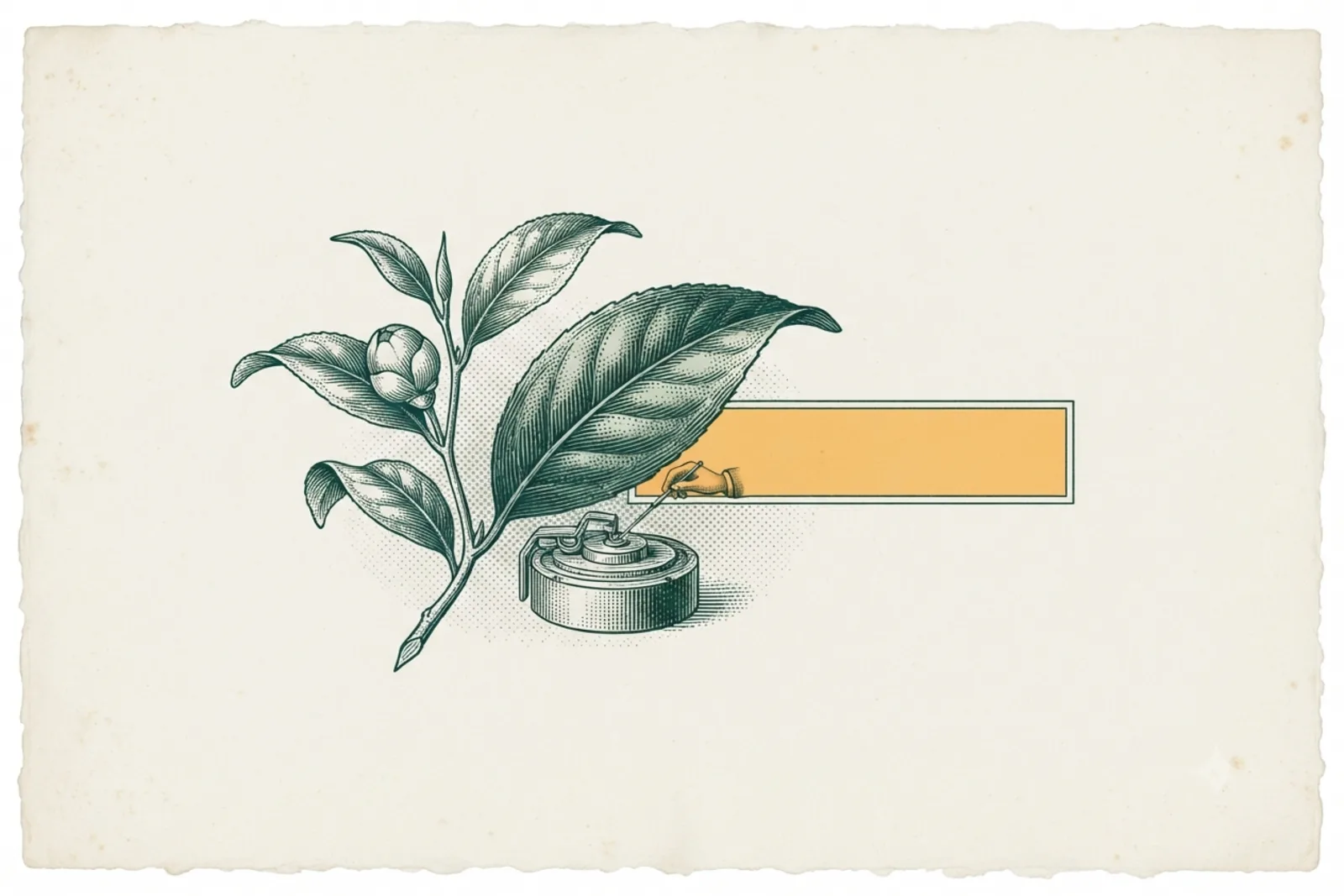 Copperplate engraving: a risky label claim defused like a landmine under a tea leaf